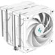 DeepCool AK620 WH Dual Tower CPU Cooler White 260W 6 Heat Pipes DeepCool AK620 WH Dual Tower CPU Cooler White 260W 6 Heat Pipes